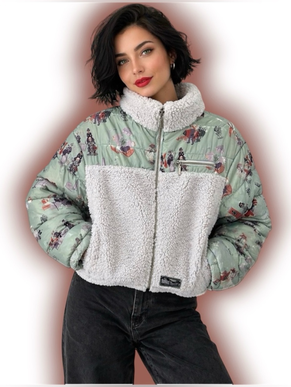 Preloved Disney Parks Haunted Mansion Shepard jacket - Picture 1 of 13